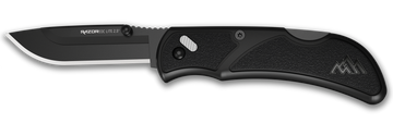 Outdoor Edge RazorEDC Lite 2.50" Folding Drop Point Plain 420J2 SS Black Handle