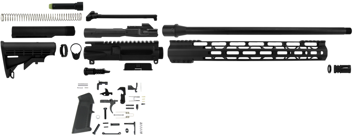TacFire AR-15 Build Kit 45 ACP 16" Black Nitride Semi-Auto - Rifle