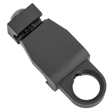 GrovTec GTSW323 Side Rider Sling Mount Snap Hook Loop Aluminum Black Anodized