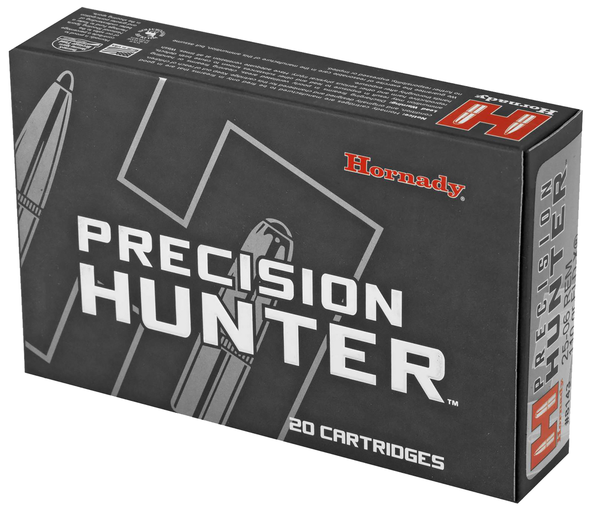 Hornady Precision Hunter 25-06 Rem 110 gr ELD-X - Box or Case