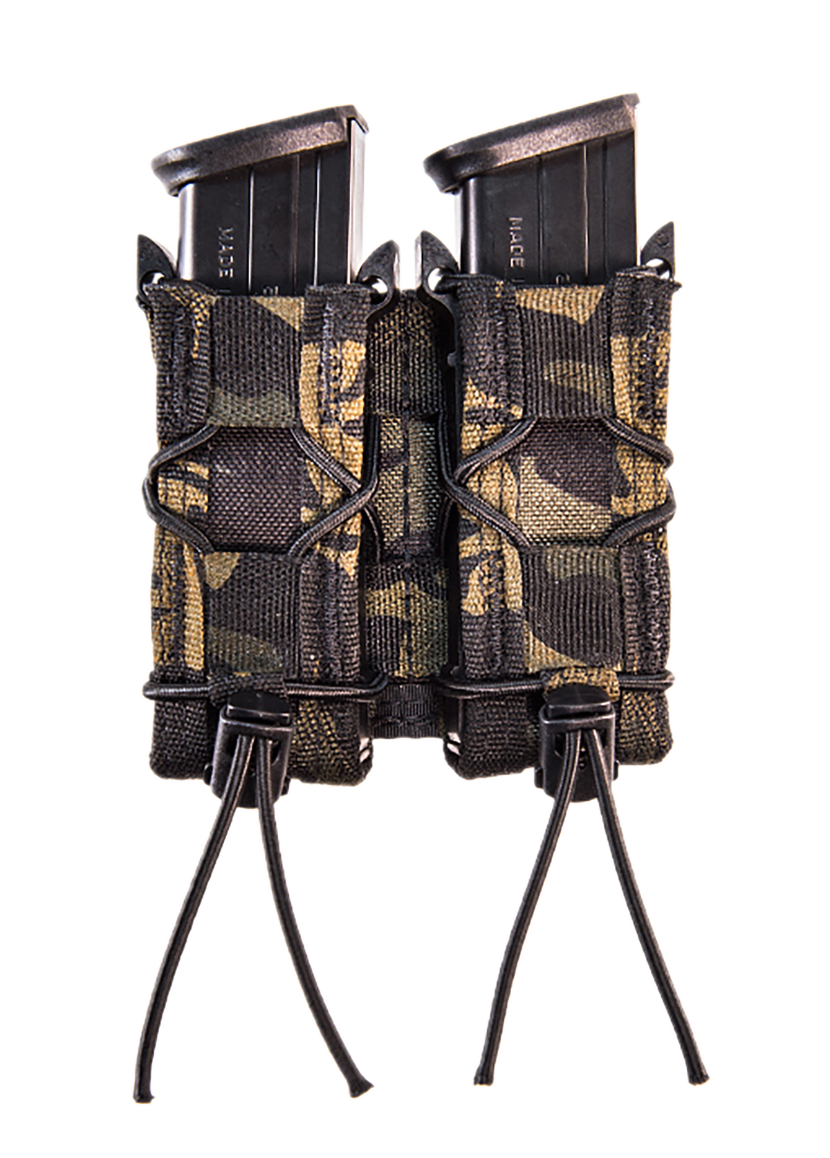 High Speed Gear TACO Double Pistol Mag Pouch MultiCam Black Nylon MOLLE