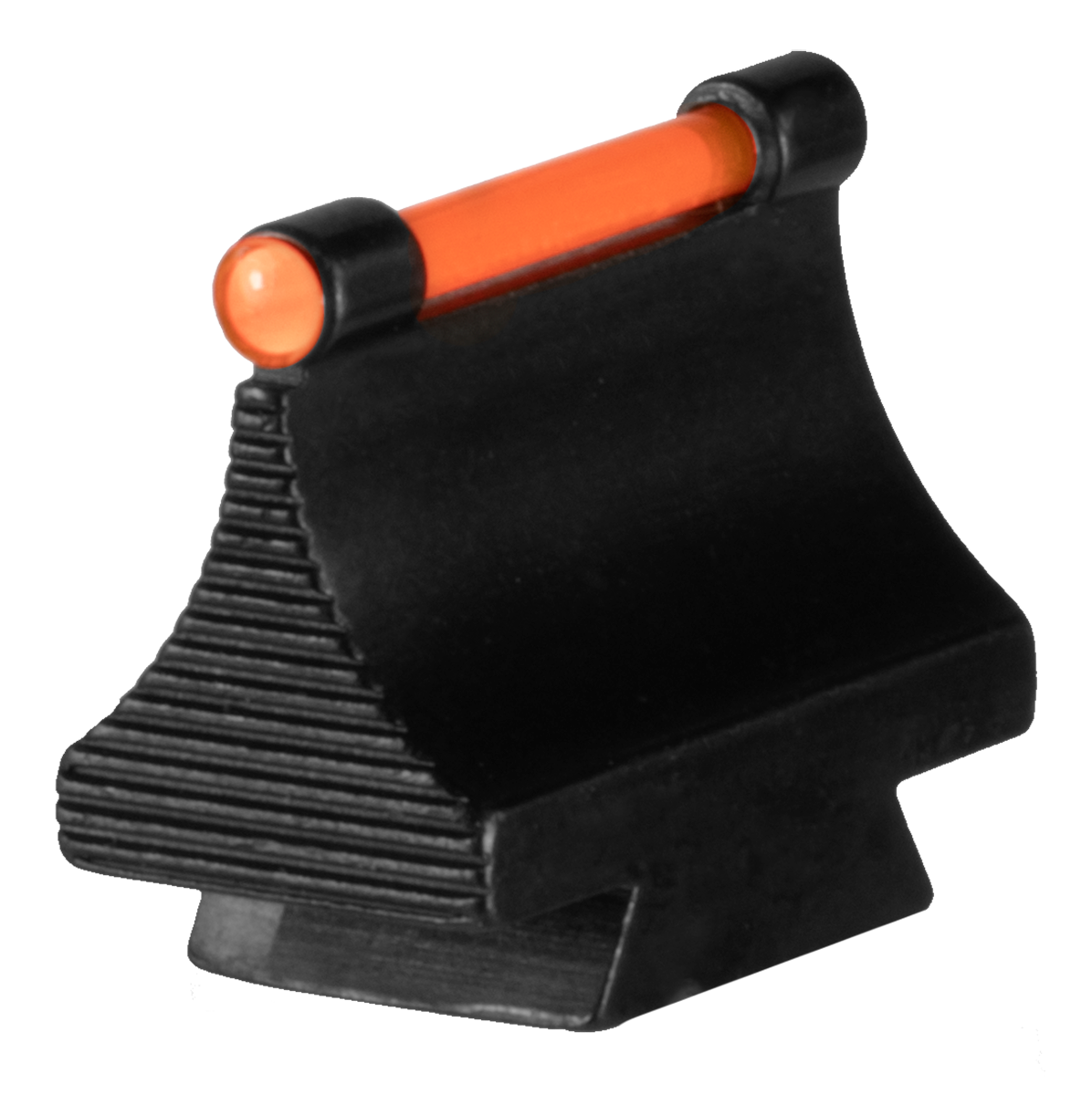 TruGlo TG95530RR 3/8" Dovetail Red Fiber Optic Front Sight - Matte Black