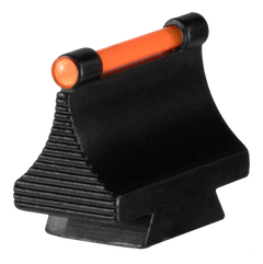 TruGlo TG95530RR 3/8" Dovetail Red Fiber Optic Front Sight - Matte Black