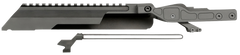 Midwest Industries AK Alpha Series Railed Top Cover - Black Anodized