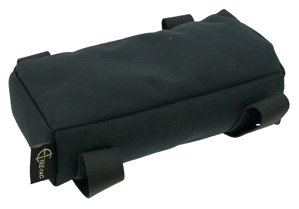 Cole-TAC FB201 Flat Bag Rifle Support Prefilled Black Cordura Nylon