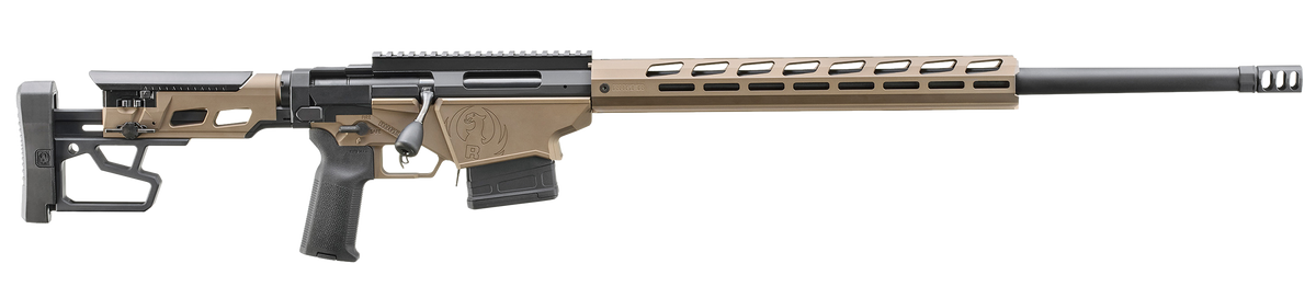 Ruger Precision Rifle 6.5 Creedmoor 24" 10+1 Bolt-Action Rifle - Smoky Bronze