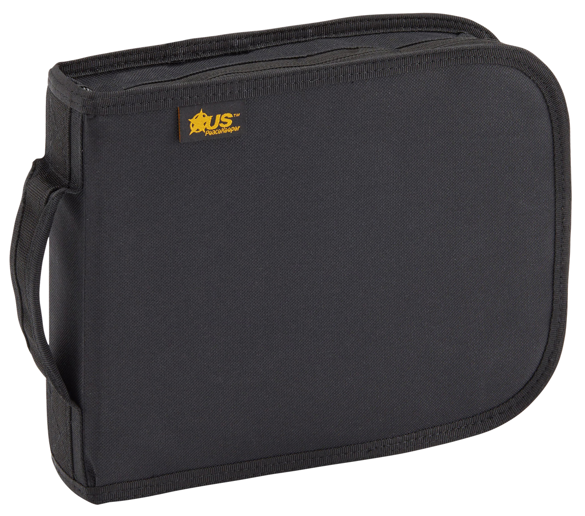 US PeaceKeeper P26108 Handgun Case Black 600D Polyester - Lockable