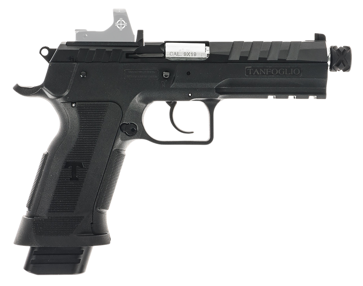 Tanfoglio Force Duty Tactical 9mm Luger 4.90" 20+1 DA/SA Semi-Auto Pistol