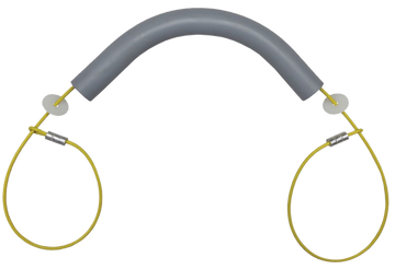 Hawk Cinch Deer Drag 9.5" Yellow Cable Game Drag