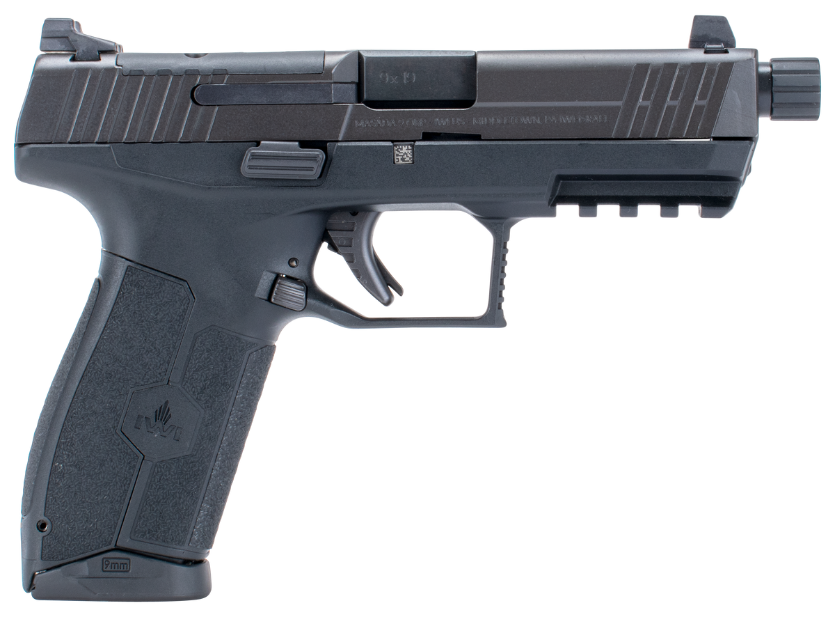 IWI US MASADA Tactical 9mm Luger 4.60" 17+1 Striker-Fired Pistol - Optic Ready / Threaded Barrel