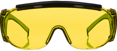 Allen 2170 Fit Over Shooting Glasses Yellow Lens Gray Frame