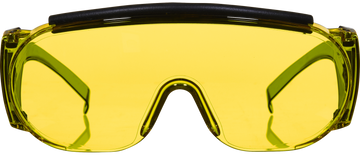 Allen 2170 Fit Over Shooting Glasses Yellow Lens Gray Frame