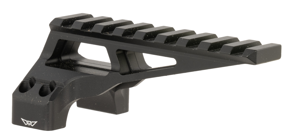 Warne 7859M Diving Board Mount 30mm Black Aluminum Picatinny Rail