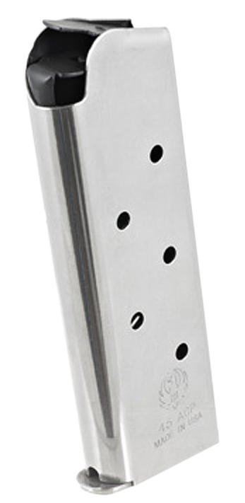 Ruger SR1911 Officer 45 ACP 7rd Stainless Steel Magazine