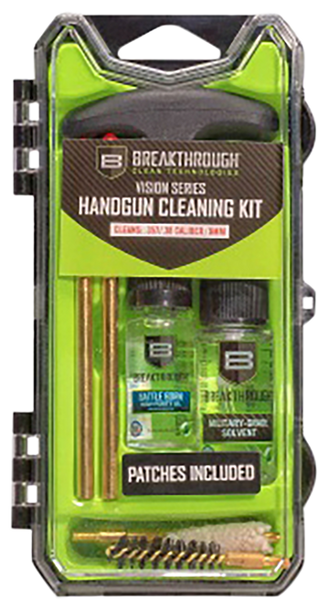 Breakthrough Clean Vision Series 9mm/.38/.357 Cal Pistol Cleaning Kit
