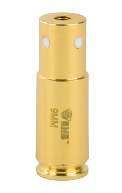 SME Sight-Rite Laser Bore Sighter 9mm Luger Brass Casing