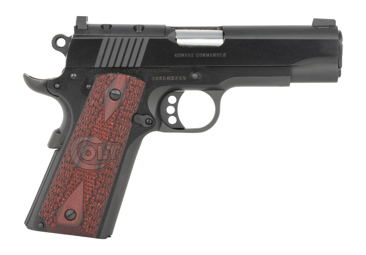 Colt Mfg Combat Commander 38 Super 4.25" 9+1 SAO Pistol - Optic Ready
