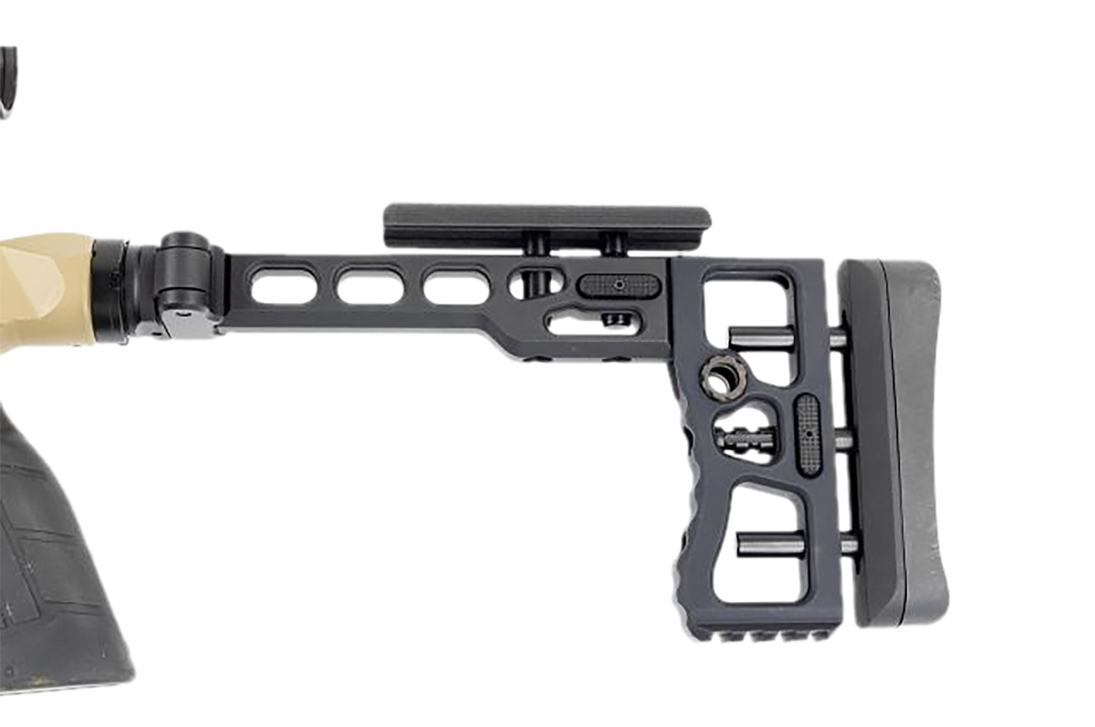 Samson S.A.S Folding Stock 7075-T6 Aluminum Black Anodized - XRS Chassis / Howa 1500