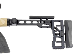 Samson S.A.S Folding Stock 7075-T6 Aluminum Black Anodized - XRS Chassis / Howa 1500
