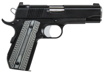 Dan Wesson V-Bob 45 ACP 4.25" 8+1 Semi-Auto Pistol - Black Duty
