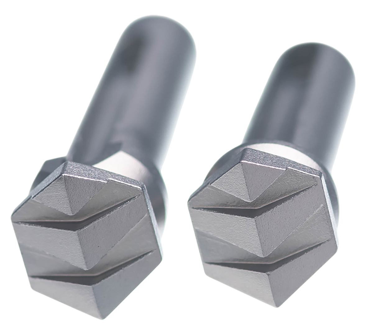 Tyrant CNC AR-15 Enhanced Takedown Pins - Gray Aluminum