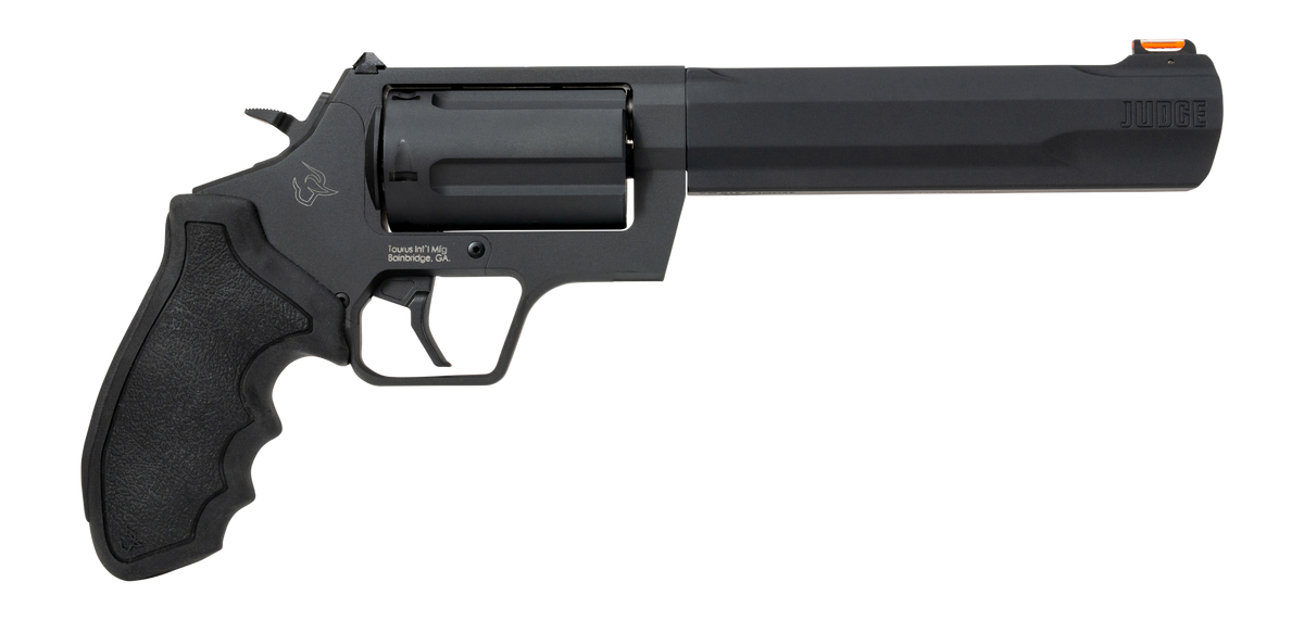 Taurus Judge 45 Long Colt/410 Bore 6.50" 5-Shot DA/SA Black Stainless Revolver