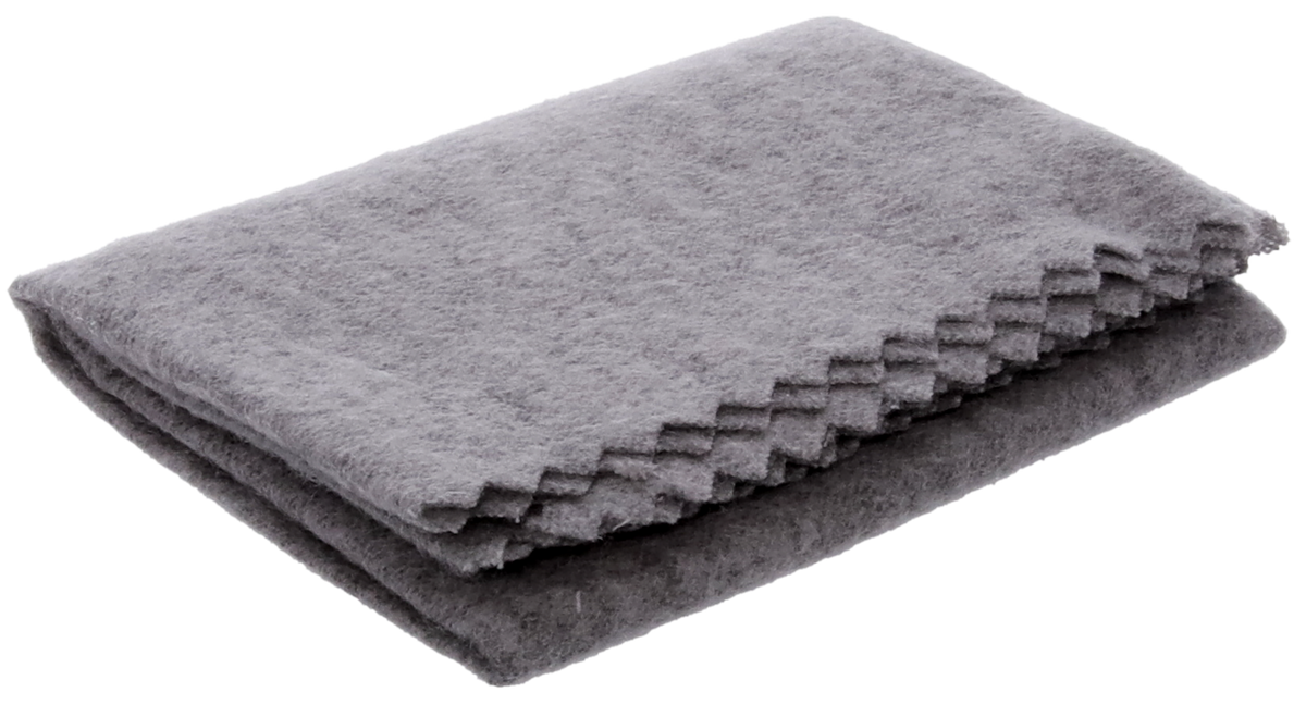 Birchwood Casey Gun & Reel Silicone Cloth 14.4"x15" 100% Cotton Flannel Cleaning Cloth