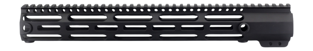 JE Machine Tech AR-15 Ultralight Minimalist 12" M-LOK Handguard - Black
