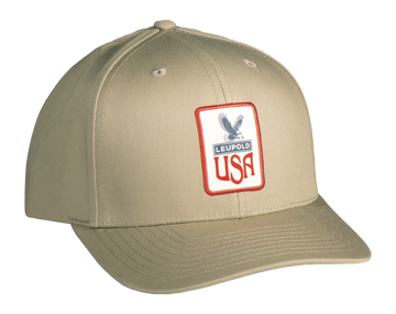 Leupold Eagle Badge Khaki Trucker Hat