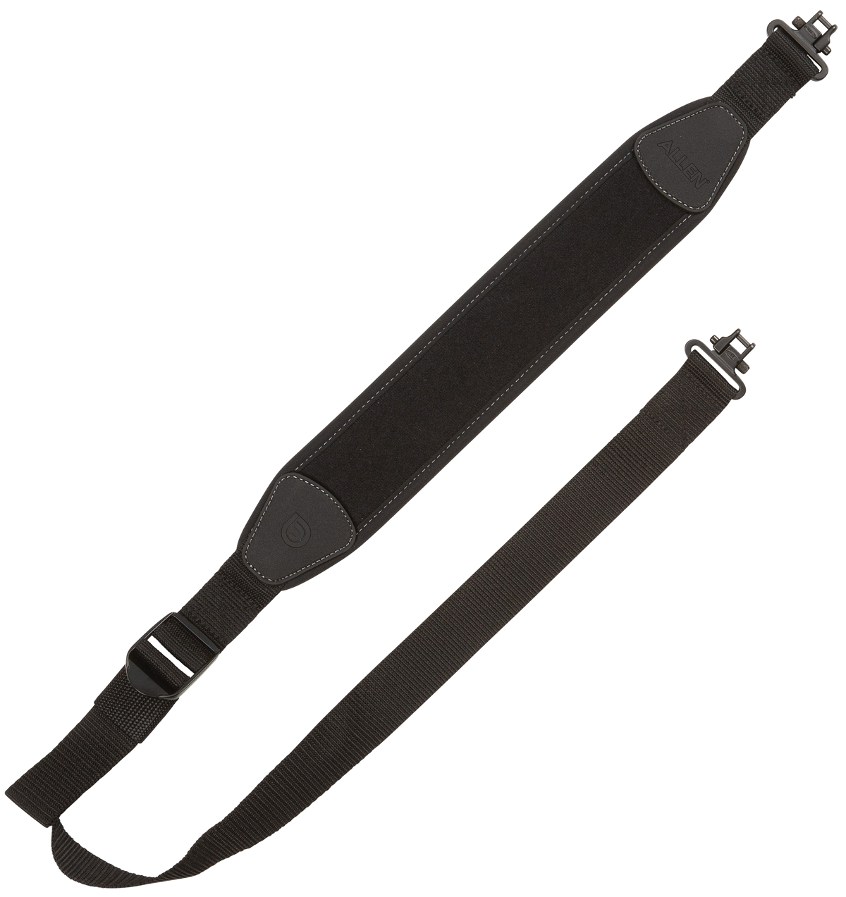 Allen 8211 Cascade Neoprene Rifle Sling with Swivels Black