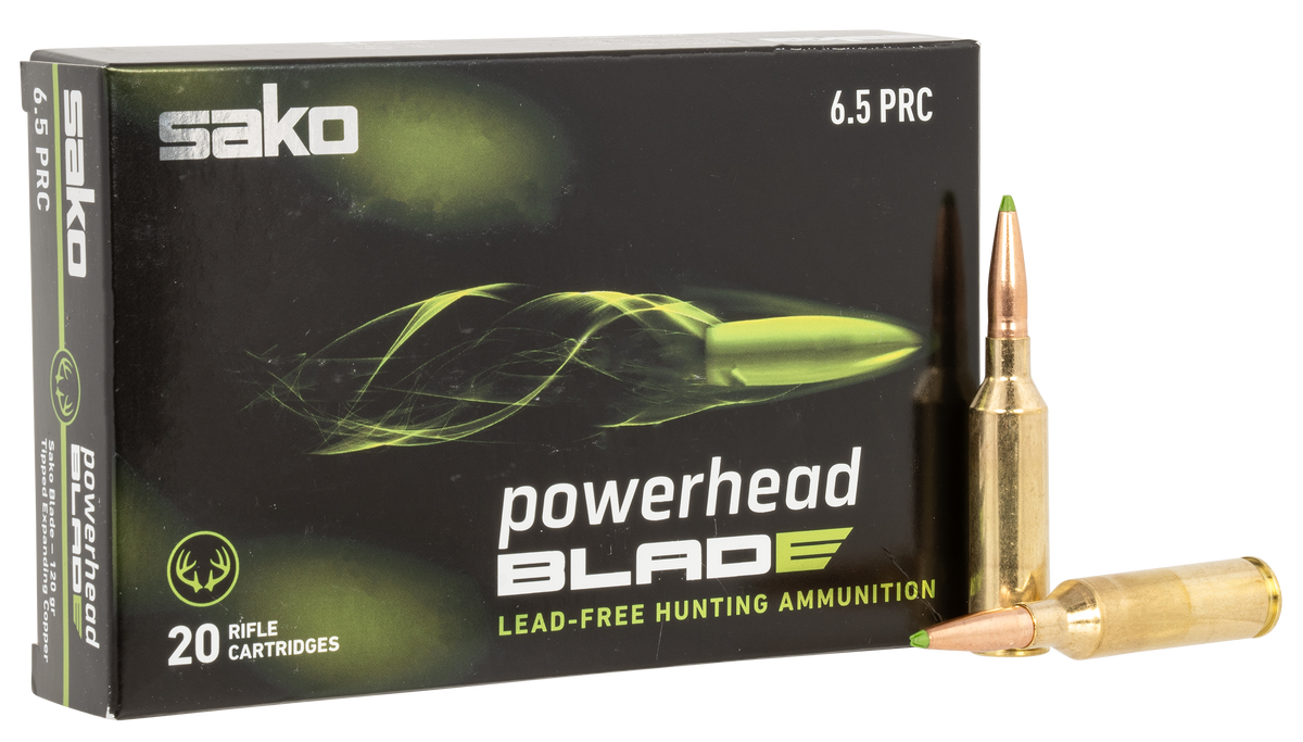 Sako PowerHead Blade 6.5 PRC 120gr 20rd - Box or Case