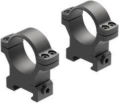 Leupold BackCountry Cross-Slot 30mm High Matte Black Scope Rings