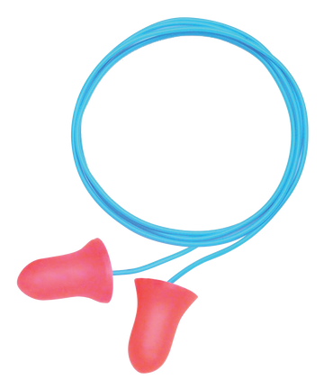 Howard Leight Super Leight R01180 Foam Earplugs 33 dB Behind The Neck Red - 3 Pair