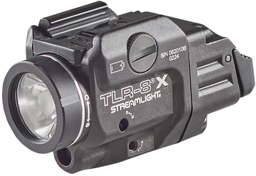 Streamlight 69414 TLR-8 A Gun Light 500 Lumens White LED/Red Laser Black Anodized
