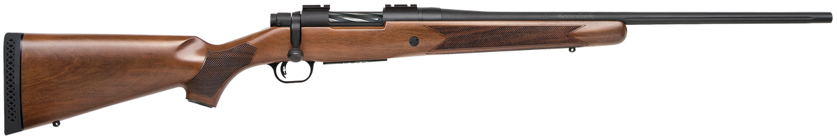 Mossberg Patriot 6.5 Creedmoor 22" 5+1 Bolt-Action Rifle - Fluted Barrel, Walnut Stock