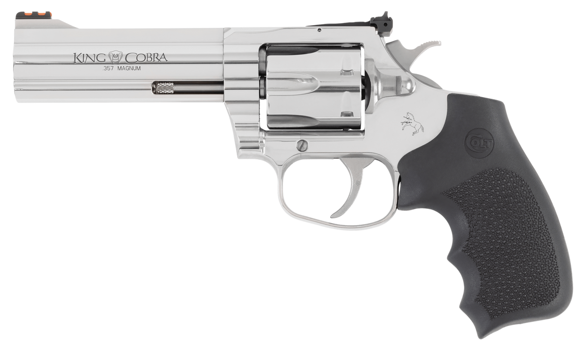 Colt King Cobra Target 357 Mag 4.25 in 6rd DA/SA Revolver - Stainless