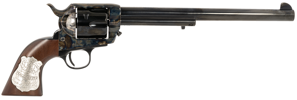 Cimarron PP558 Buntline 45 LC 10" 6-Shot Blued Revolver