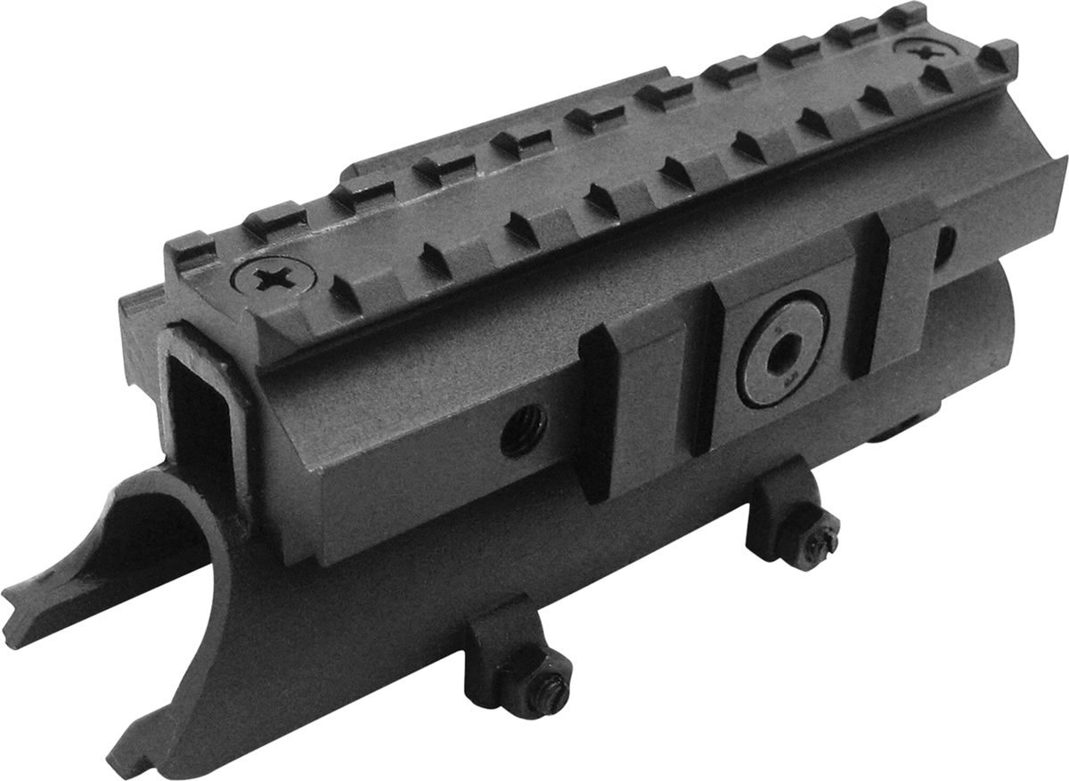 NcSTAR SKS Tri-Rail Weaver Receiver Cover 4.80" - Black