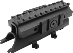 NcSTAR SKS Tri-Rail Weaver Receiver Cover 4.80" - Black