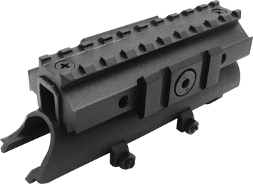 NcSTAR SKS Tri-Rail Weaver Receiver Cover 4.80" - Black
