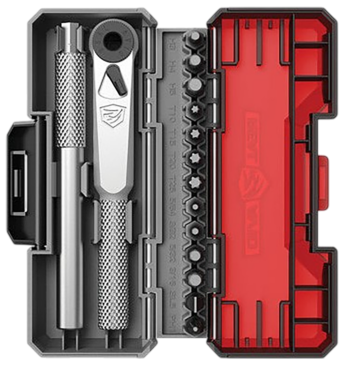 Real Avid X3 Driver 13-Piece Gunsmithing Bit Set Silver