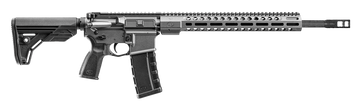 FN FN 15 DMR3 5.56x45mm NATO 18" 30+1 Semi-Auto Rifle - Tungsten Gray