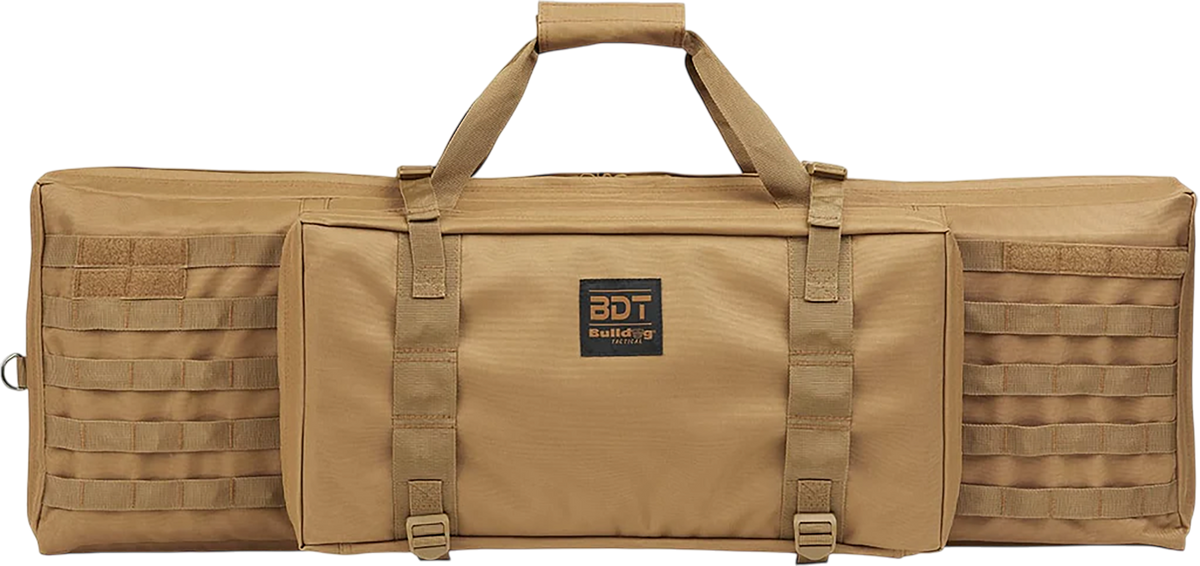 Bulldog BDT Tactical 38" Tan Nylon Single Rifle Case