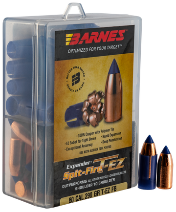 Barnes Bullets Spit-Fire T-EZ Muzzleloader 50 Cal 290gr 24/Box
