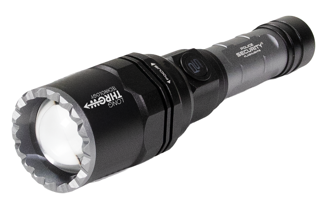 LB Marketing PSF Long Throw Flashlight 1500 Lumens 1/2 Mile Beam