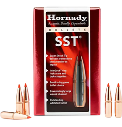 Hornady SST 6.5mm .264 140gr Super Shock Tip Reloading Bullets - 100 Per Box