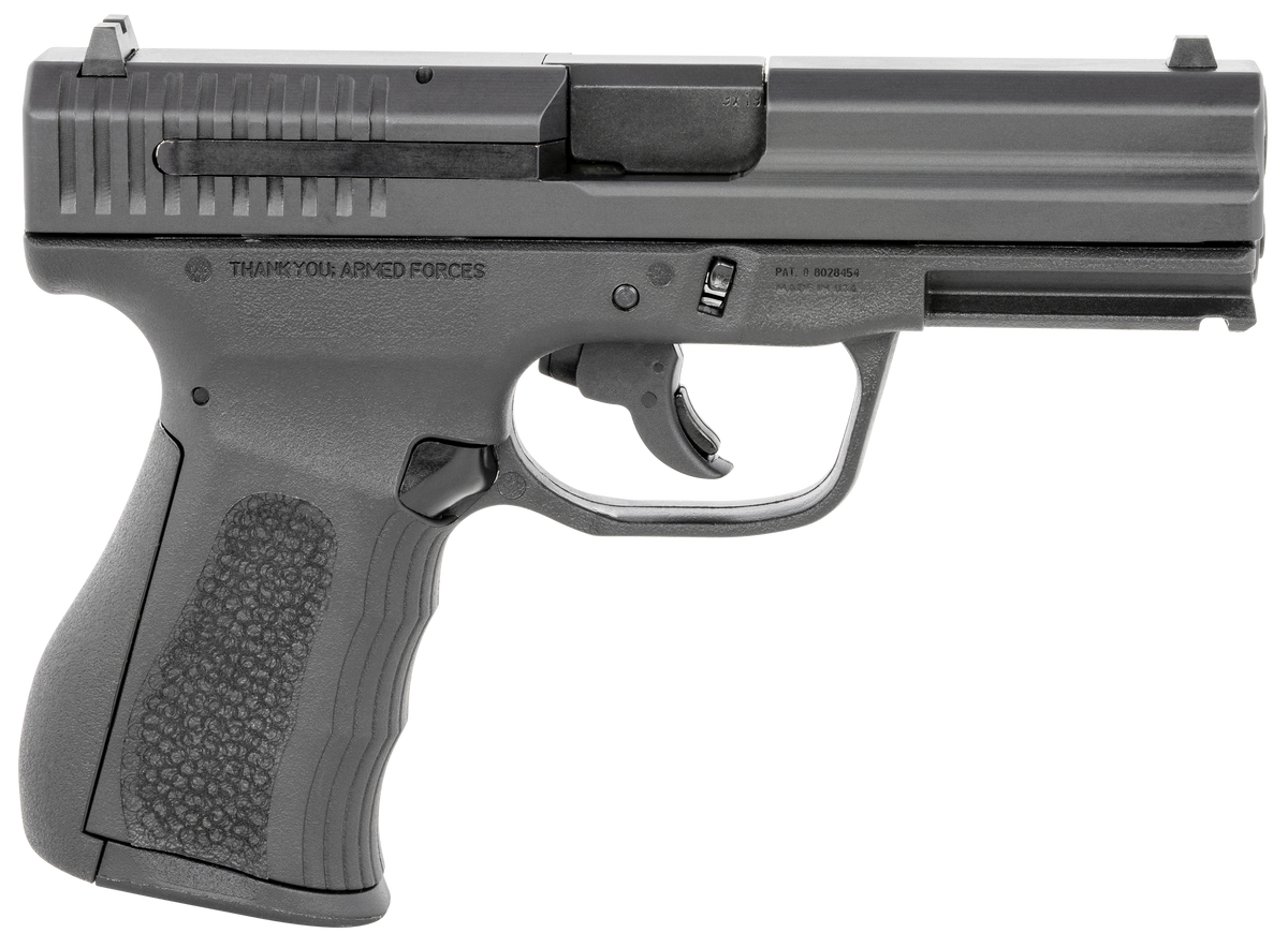 FMK 9C1 G2 9mm Luger 4" 10+1 Semi-Auto Pistol - Black - CA/MA Compliant