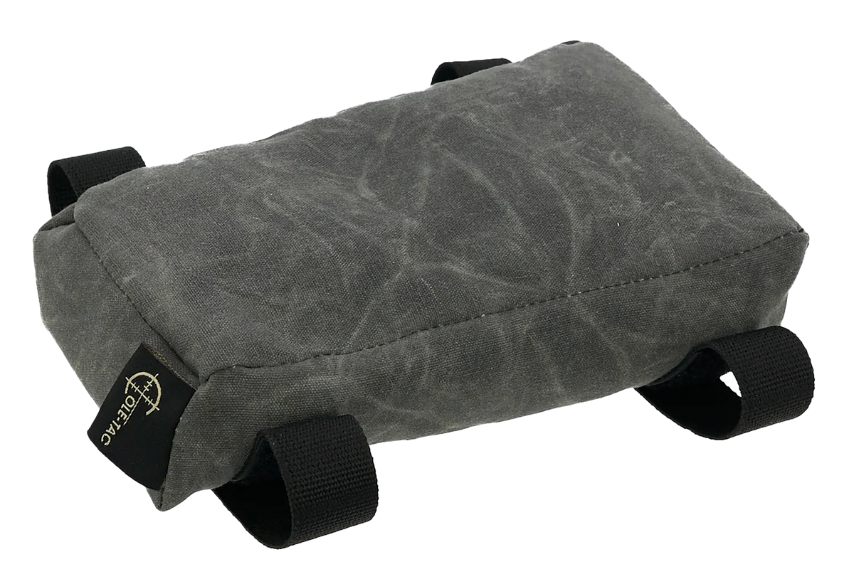 Cole-Tac FB301 Flat Bag Waxed Prefilled Rifle Rest Grey Cordura Nylon