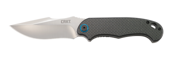 Columbia River P.S.D. 3.63" Folding Plain Satin 4116 SS Carbon Fiber/G10 Knife