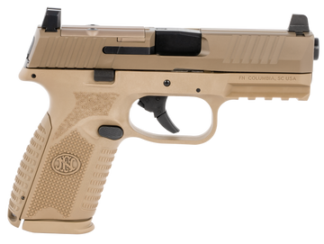 FN 509 Midsize MRD 9mm Luger 4" 15+1 FDE Semi-Auto Pistol - Optic Ready